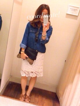 HARUKAさん（レディース・152cm）の春コーディネート