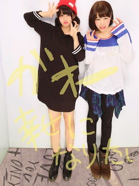 mocoさん（レディース・160cm）の秋コーディネート