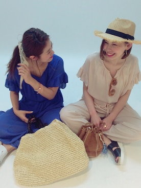 「blue」｜kitanoさん（レディース・164cm）の春コーディネート
