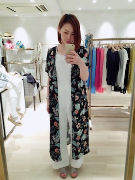 「Omekashi（オメカシ）のアイテム（サロペット/オーバーオール）」を使った、kitanoさん（レディース・164cm）の春コーディネート