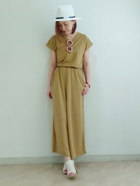 「KAREN WALKER（カレンウォーカー）のアイテム」を使った、kitanoさん（レディース・164cm）の夏コーディネート