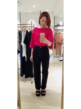 「FABIO RUSCONI（ファビオルスコーニ）のアイテム」を使った、kitanoさん（レディース・164cm）の夏コーディネート