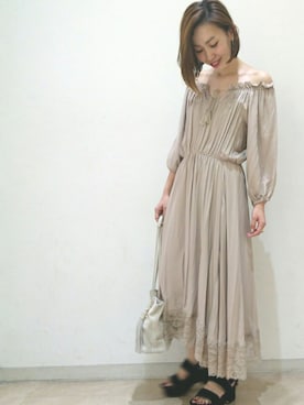 「ROROL（ロロル）のアイテム」を使った、kitanoさん（レディース・164cm）の秋コーディネート