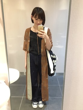 「ROROL（ロロル）のアイテム」を使った、kitanoさん（レディース・164cm）の秋コーディネート