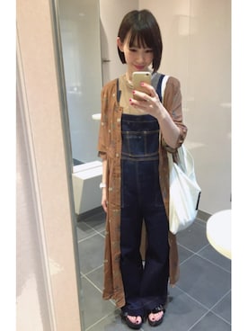 「ROROL（ロロル）のアイテム」を使った、kitanoさん（レディース・164cm）の秋コーディネート