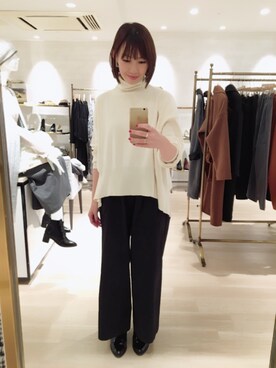 「tatuaggi（タトゥアッジ）のアイテム」を使った、kitanoさん（レディース・164cm）の秋コーディネート