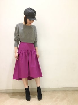 「gray」｜kitanoさん（レディース・164cm）の秋コーディネート