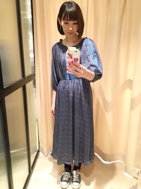 「blue」｜kitanoさん（レディース・164cm）の秋コーディネート