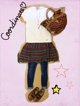 あん子。さん(レディース・162cm)の夏コーディネート