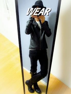 「HUNTER（ハンター）のアイテム」を使った、kooiさん（メンズ・168cm）の秋コーディネート