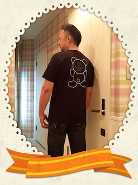 「アイテム（Tシャツ/カットソー）」を使った、hystericbbaさん（メンズ・172cm・100代）の春コーディネート