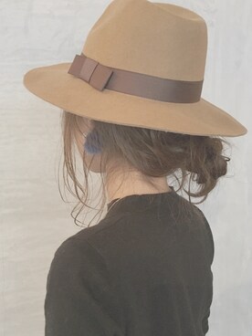 「ハットコーデ」｜hamazi／代官山 Am bestenさん（レディース・153cm）の秋コーディネート