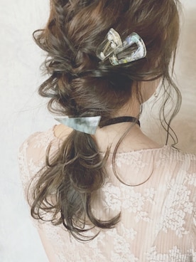 「cimaのアイテム（その他ヘアアクセサリー、その他）」を使った、hamazi／代官山 Am bestenさん（レディース・152cm）の秋コーディネート