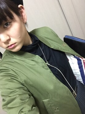 「追いコン」｜hitomi sekiyaさん（レディース・168cm）の冬コーディネート