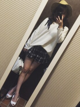 「RE DARK（リダーク）のアイテム」を使った、Kyon.さん（レディース・158cm）の秋コーディネート