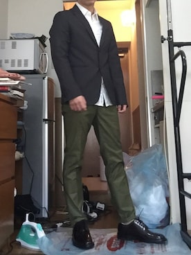 どんさんさん（メンズ・168cm）の春コーディネート