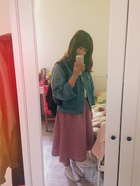 「Lulus（-）のアイテム（ジャケット/アウター）」を使った、Toby さん（レディース・154cm）の冬コーディネート