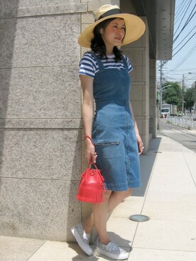 UNITED ARROWS 原宿本店 ウィメンズ館 STAFF 01さん（レディース・159cm）の夏コーディネート