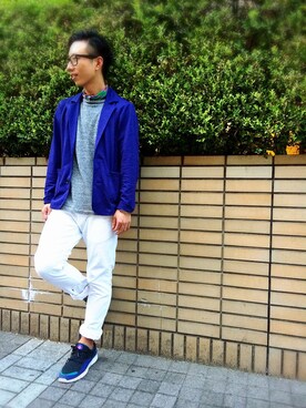 ONOUさん（メンズ・172cm）の夏コーディネート