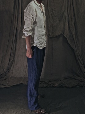 「daska（ダスカ）のアイテム」を使った、maktubさん（メンズ・180cm）の夏コーディネート