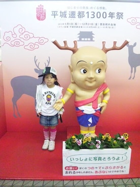 「ScoLar（スカラー）のアイテム」を使った、Momoka＊さん（キッズ・110cm）の冬コーディネート