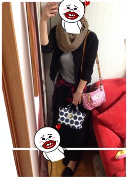「憂鬱」｜yo-chan♡*˚さん（レディース・164cm）の秋コーディネート