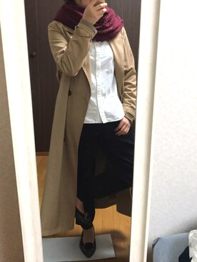 「UNTITLED（アンタイトル）のアイテム（パンプス）」を使った、Miさん（レディース・152cm）の秋コーディネート