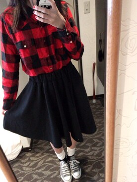 ⑅︎◡̈︎*さん（レディース・170cm）の冬コーディネート