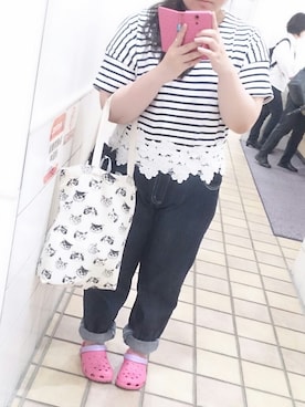 まる＠にゃーさん（レディース・154cm）の夏コーディネート