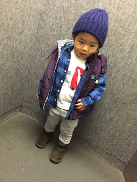 いちさん（キッズ・90cm）の春コーディネート