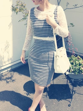 「ショルダーBAG」｜kaekoさん（レディース・160cm）の春コーディネート