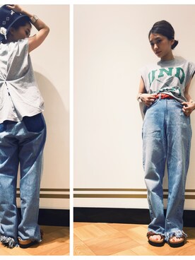 yanさん（レディース・150cm）の夏コーディネート