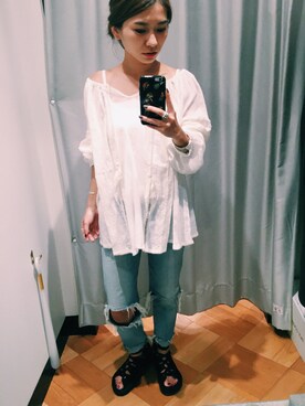 yanさん（レディース・150cm）の夏コーディネート