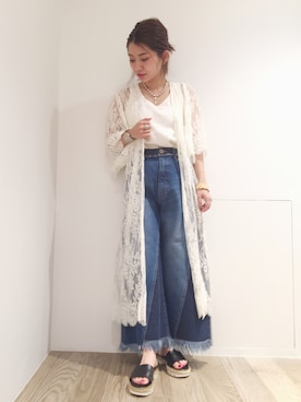 「Another Edition」｜「アイテム（ワンピース）」を使った、yanさん（レディース・150cm）の夏コーディネート