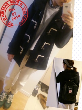 「カンケンBAG」｜Ｏｇａさん（レディース・157cm）の冬コーディネート