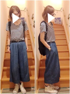 mi-ka*さん（レディース・163cm）の夏コーディネート