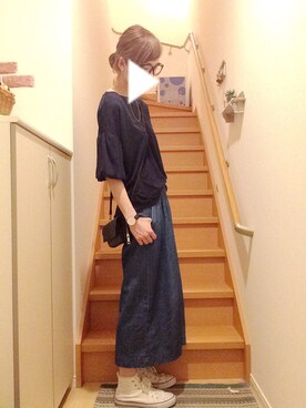 mi-ka*さん(レディース・163cm)の夏コーディネート
