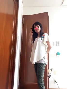 えいとまさん（レディース・156cm）の夏コーディネート