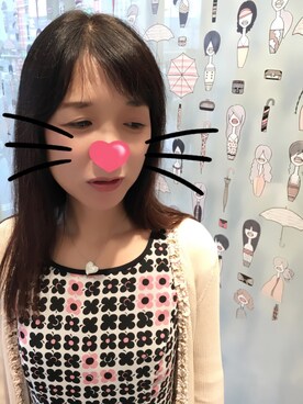 「L'EST ROSE（レストローズ）のアイテム（トップス）」を使った、えいとまさん（レディース・156cm）の夏コーディネート