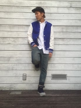 「Paul Smith（ポールスミス）のアイテム」を使った、カイトさん（メンズ・177cm）の冬コーディネート