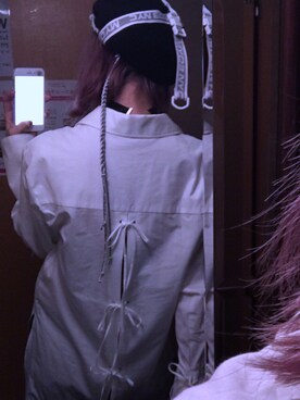 「M.Y.O.B（エム.ワイ.オー.ビー）のアイテム（ハンチング/ベレー帽）」を使った、Nacoさん（レディース・163cm）の秋コーディネート