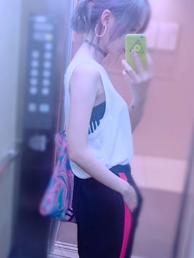 「UNIF（ユニフ）のアイテム（キャミソール）」を使った、Nacoさん（レディース・163cm）の秋コーディネート