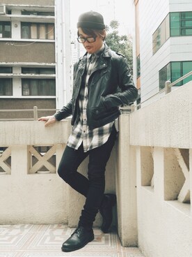 Ka Wai Liangさん(メンズ・170cm)の冬コーディネート