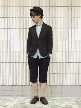 Ka Wai Liangさん（メンズ・170cm）の秋コーディネート