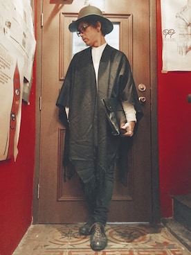 Ka Wai Liangさん(メンズ・170cm)の冬コーディネート