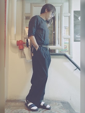 Ka Wai Liangさん（メンズ・170cm）の夏コーディネート