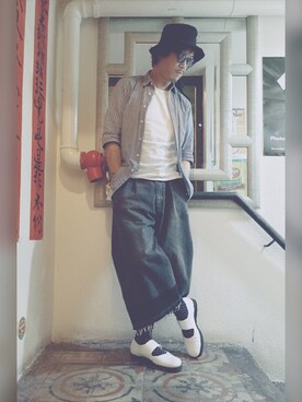 Ka Wai Liangさん（メンズ・170cm）の秋コーディネート