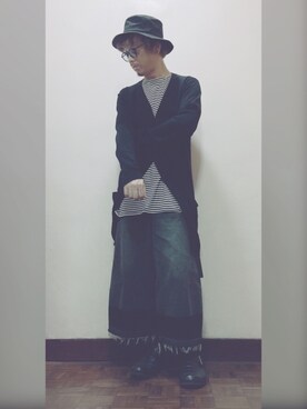 Ka Wai Liangさん(メンズ・170cm)の秋コーディネート