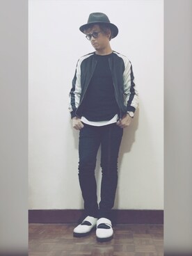 Ka Wai Liangさん（メンズ・170cm）の冬コーディネート