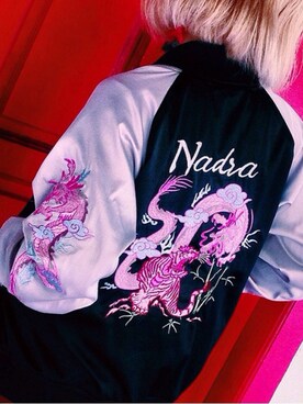 「NADIA FLORES EN EL CORAZON（ナディアフローレスエンエルコラソン）のアイテム（ジャケット/アウター）」を使った、Misaさん（レディース・155cm）の冬コーディネート